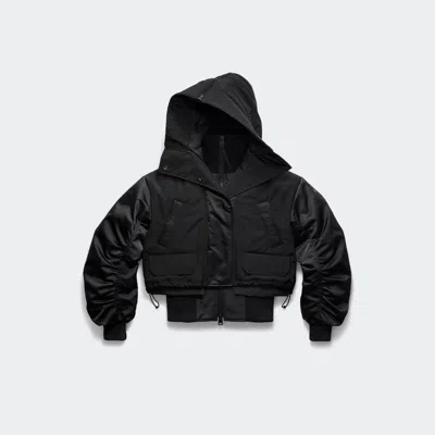Canada Goose Claremont Bomber Tonal Label In Black