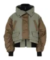 Canada Goose Claremont Bomber Tonal Label In Green