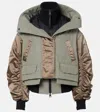 Canada Goose Claremont Down Bomber Jacket In Green