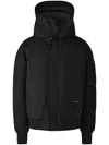 Canada Goose Black Chilliwack Bomber Down Jacket In Blue