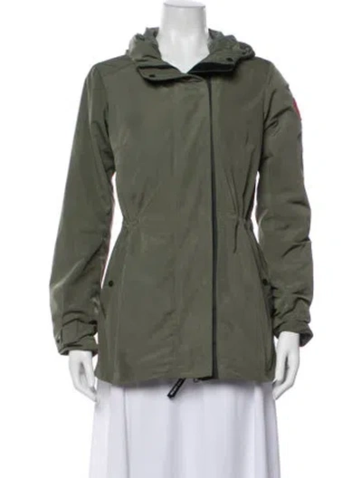 Pre-owned Canada Goose Coat In Green