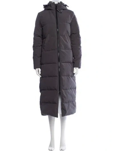 Pre-owned Canada Goose Coat In Grey