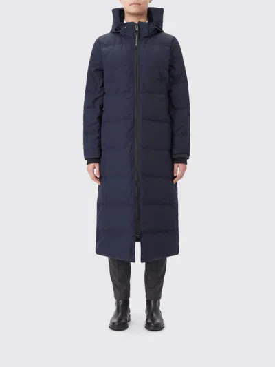 Canada Goose Coat Woman Color Navy In Blue