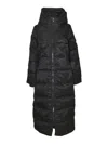 Canada Goose Mystique Padded Parka Coat In Black