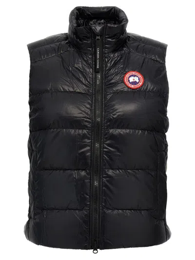 Canada Goose Spessa Cropped Down Gilet In Black