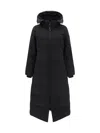 Canada Goose Long-length Padded Jacket In Black
