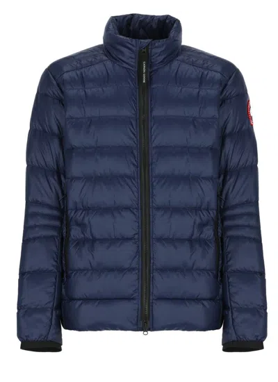 Canada Goose Crofton Down Jacket In Blue