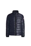 Canada Goose Padded And Quilted Nylon Jacket In Atlantic Navy