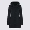 Canada Goose Women Clair Long Down Jacket In Black