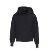 Canada Goose Chilliwack Padded Down Bomber Jacket In Black
