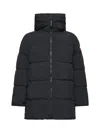 Canada Goose Black 'black Label' Lawrence Puffer Down Jacket In Black