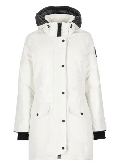 Canada Goose Trillium Hooded Parka In White