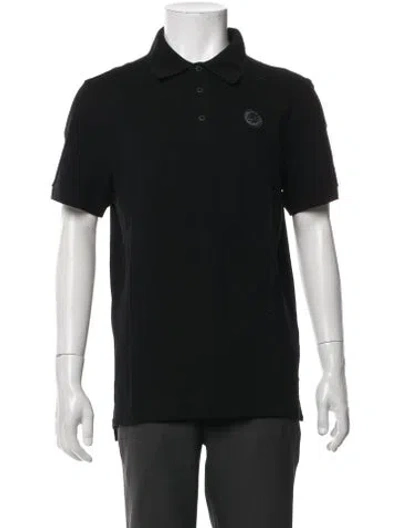 Pre-owned Canada Goose Collar Short Sleeve Polo Shirt W/ Tags In Black