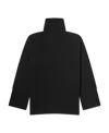 Canada Goose Oversized Knit Sweater Side Slits In Black