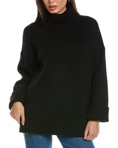 Canada Goose Copal Cashmere-blend Turtleneck Sweater In Black