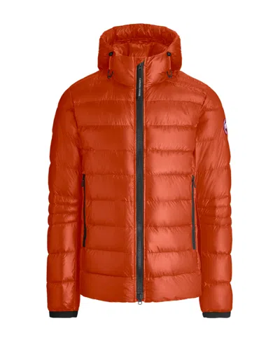 Canada Goose Core Crofton Zip-up Padded Jacket In Red