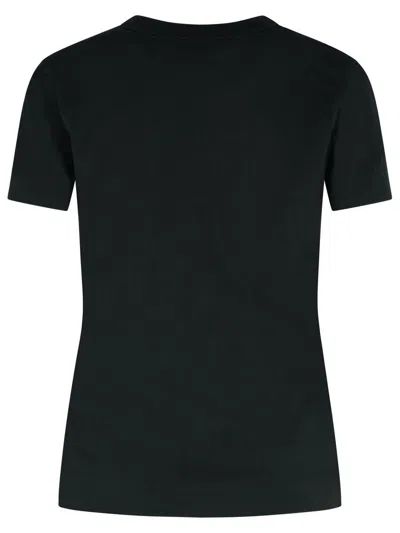 Canada Goose Cotton Crew-neck T-shirt In Black