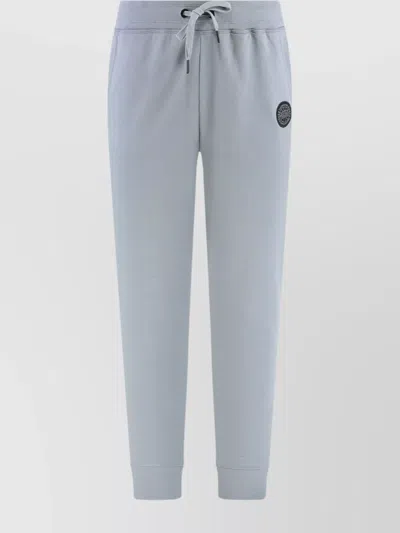 Canada Goose Cotton Drawstring Waist Track-pants In Blue