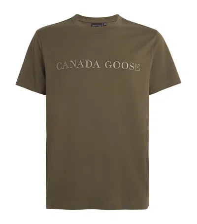 Canada Goose Green Emersen T-shirt