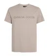 Canada Goose Cotton Embroidered Emerson T-shirt In Green
