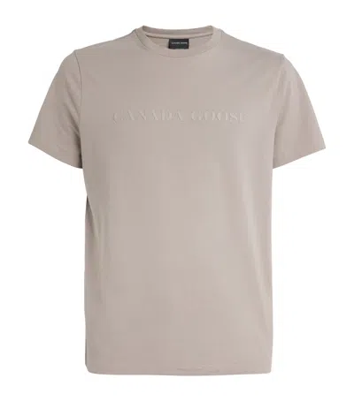 Canada Goose Cotton Emersen T-shirt In Green