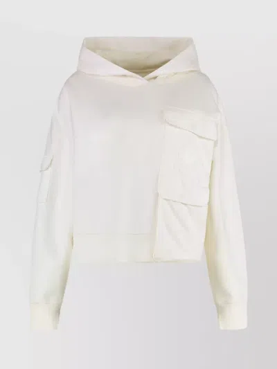 CANADA GOOSE COTTON HOODIE WITH FRONT POCKET AND HOOD