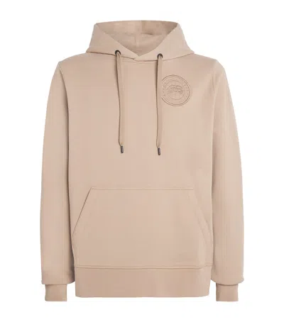 Canada Goose Cotton Huron Hoodie In Brown