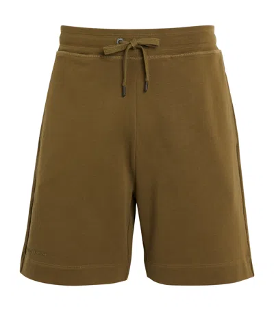 Canada Goose Cotton Huron Sweatshorts In Green