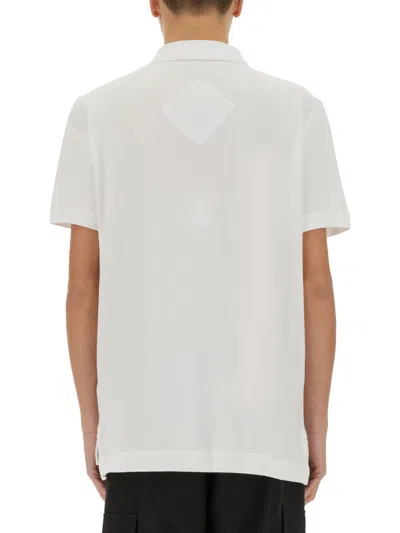 Canada Goose Polo With Logo In White