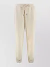 Canada Goose Cotton Sweatpants With Elastic Cuffs And Waistband In Neutral