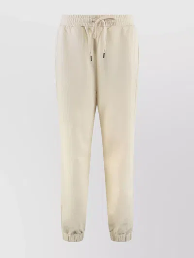 CANADA GOOSE COTTON SWEATPANTS WITH ELASTIC CUFFS AND WAISTBAND