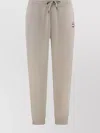 Canada Goose Cotton Track-pants With Ribbed Cuffs In Gray