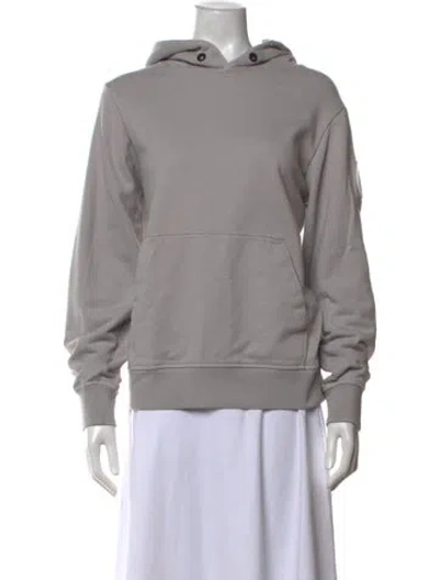 Pre-owned Canada Goose Crew Neck Long Sleeve Hoodie In Grey