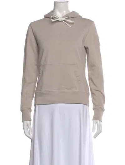 Pre-owned Canada Goose Crew Neck Long Sleeve Hoodie In Neutral