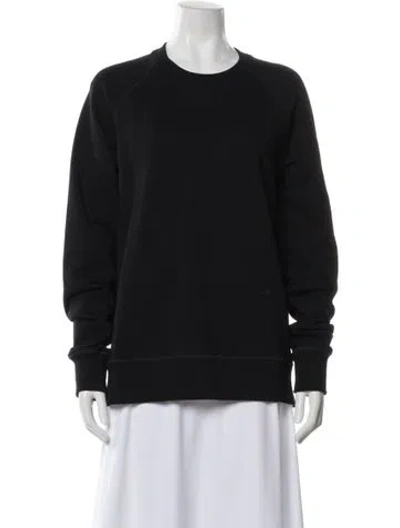 Pre-owned Canada Goose Crew Neck Long Sleeve Sweatshirt In Black