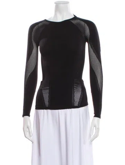 Pre-owned Canada Goose Crew Neck Long Sleeve Top W/ Tags In Black