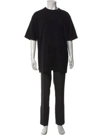 Pre-owned Canada Goose Crew Neck Short Sleeve T-shirt In Black
