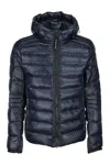 Canada Goose Crofton - Down Hoody Jacket In Navy
