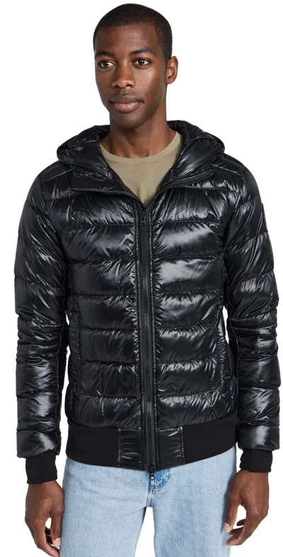 Canada Goose Crofton Bomber In Black - Noir