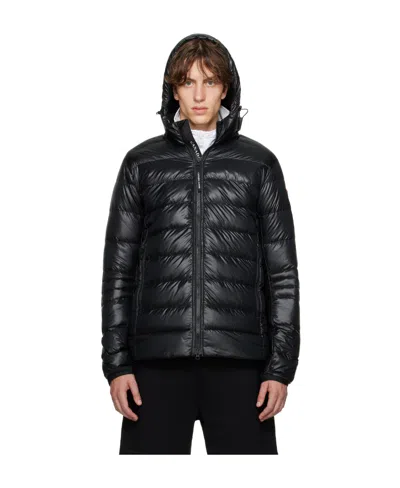 Canada Goose Crofton Down Jacket In Black
