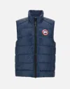 Canada Goose Crofton Down Vest In Blue