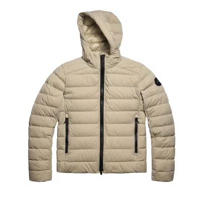 Pre-owned Canada Goose Crofton Enduraluxe Hoodie 'limestone/calcaire' | Grey | Men's Size S