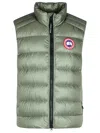 CANADA GOOSE CANADA GOOSE 'CROFTON' GREEN POLYAMIDE VEST