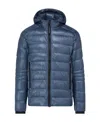 Canada Goose Crofton Quilted Shell Jacket In Blue