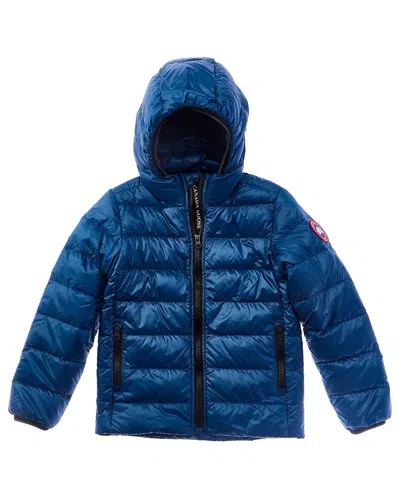 Canada Goose Kids' Crofton Hoodie In Blue
