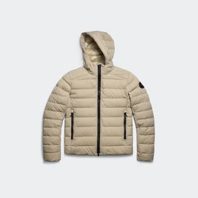Canada Goose Essential Soft Hooded Jersey For Men In Neutral