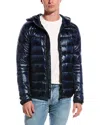 Canada Goose Navy Crofton Puffer Down Jacket In Blue