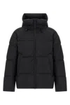 Canada Goose Black Nylon Crofton Down Jacket In Black
