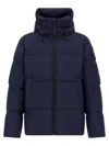 Canada Goose Crofton Black Label Padded Jacket In Enduraluxe In Blue
