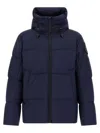Canada Goose Crofton Black Label Padded Jacket In Enduraluxe In Blue